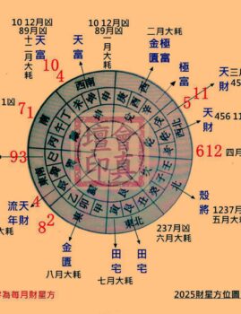 乙巳年2025財星方