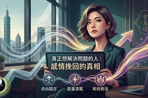 真正想解決問題的人：感情挽回的真相